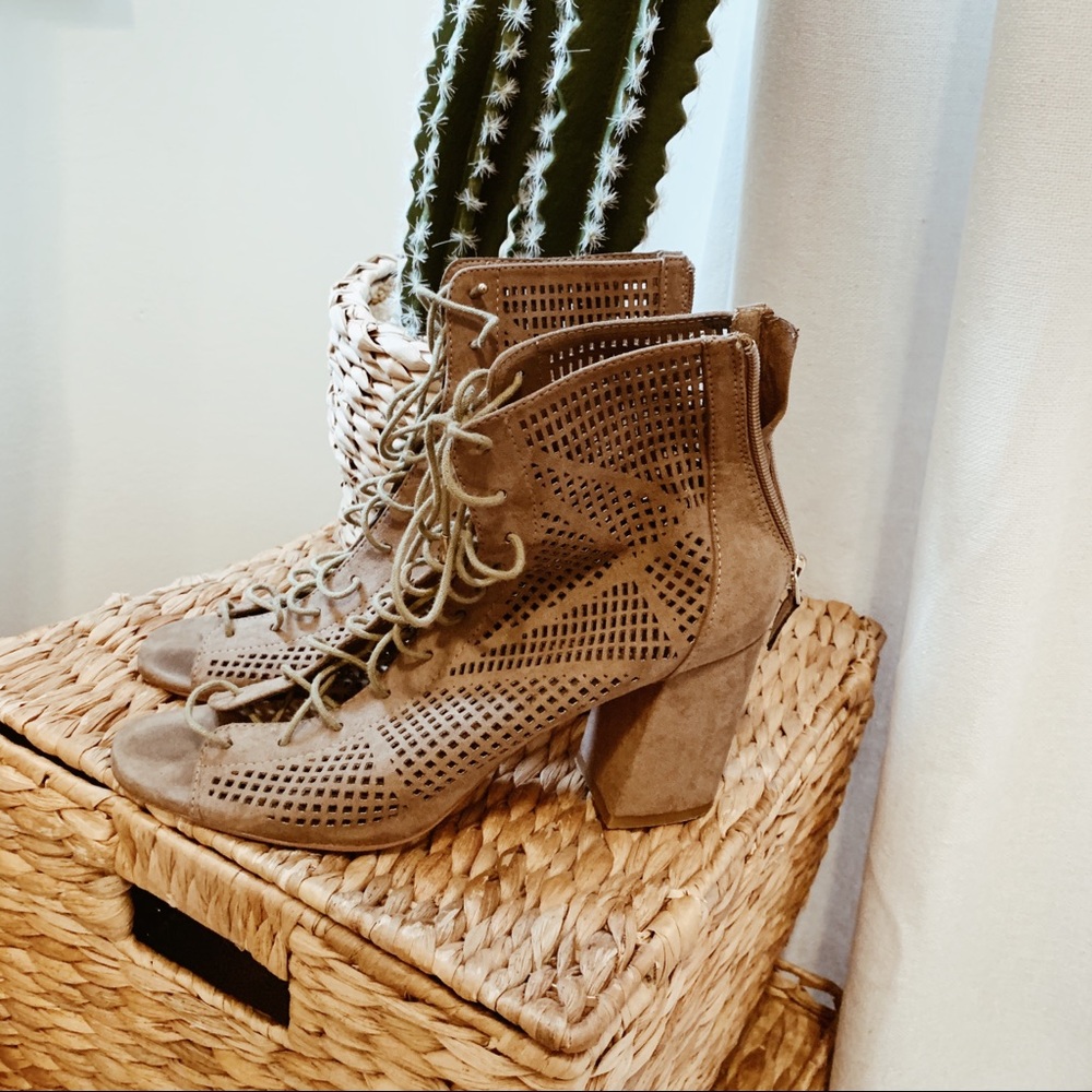 Lace-Up Sandals